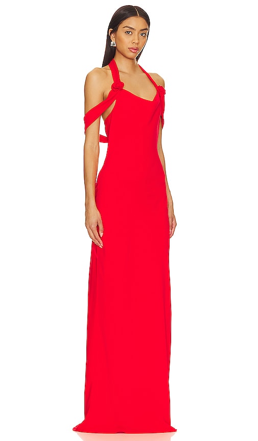Shop Amanda Uprichard X Revolve Serenade Maxi Dress In Red