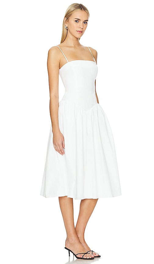 Shop Amanda Uprichard X Revolve Delora Dress In Ivory