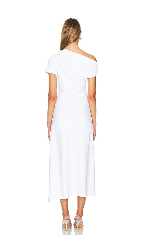  Amanda Uprichard Midi-kleid Columba In Ivory. Größe Xs. Also In S, M, L. 