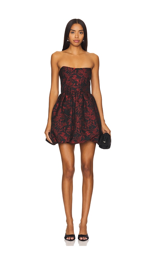 Shop Amanda Uprichard Addison Dress In Black