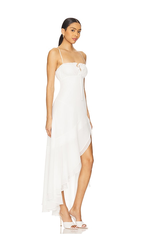Shop Amanda Uprichard Odelia Maxi In White