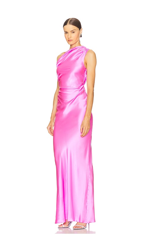  Amanda Uprichard Maxikleid Modesto In Pink. Größe S. Also In Xs, M. 