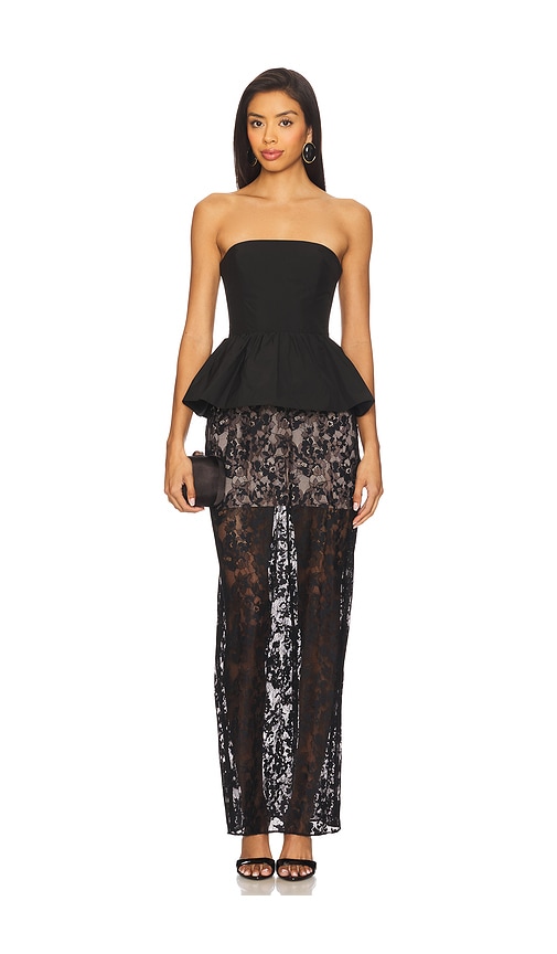 x REVOLVE Cherise Dress in Black. - size XS (also in L, M, S, XL)