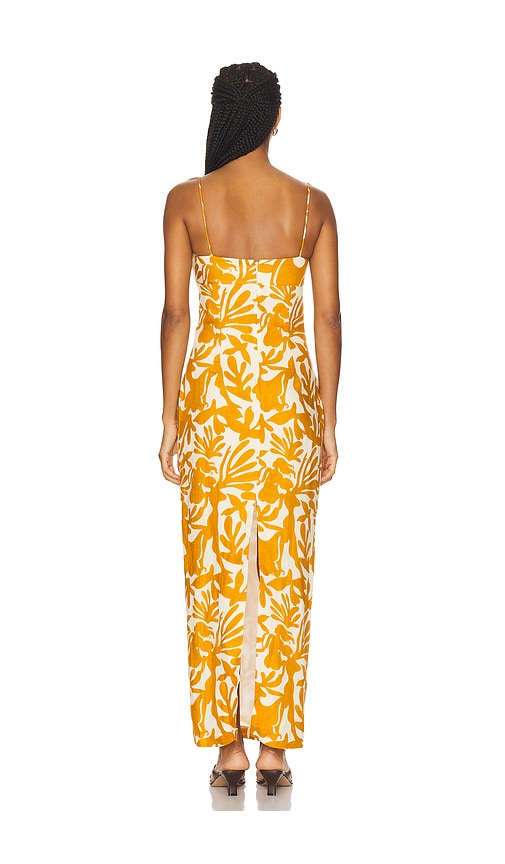  Amanda Uprichard Maxikleid Lawrence In Yellow. Größe S. Also In Xs. 