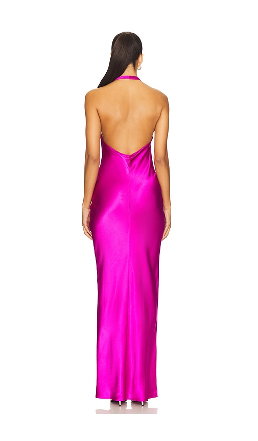  Amanda Uprichard Maxikleid Bondi In Fuchsia. Größe S. Also In Xl. 
