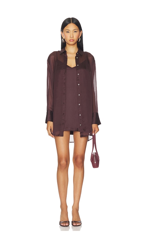 Amanda Uprichard X Revolve Maui Dress Set In Brown