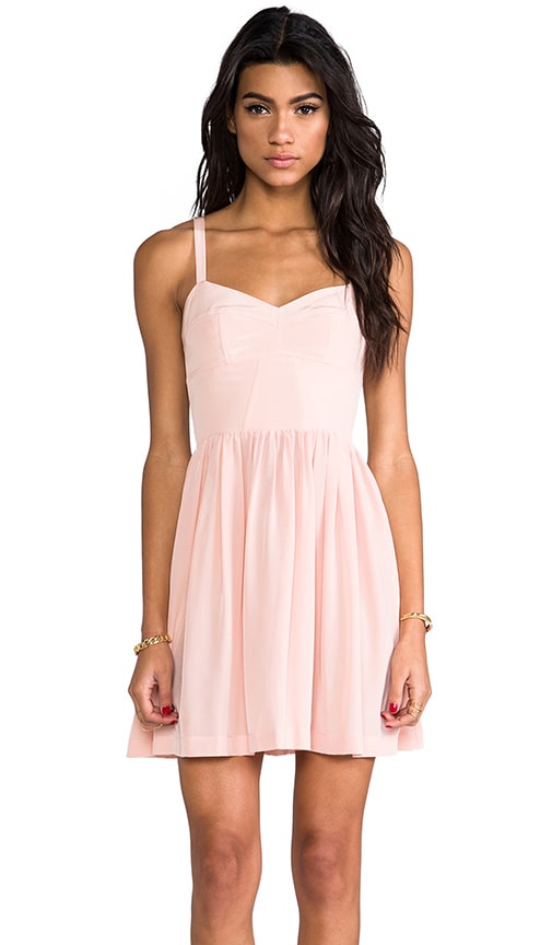 Silk Champagne Dress