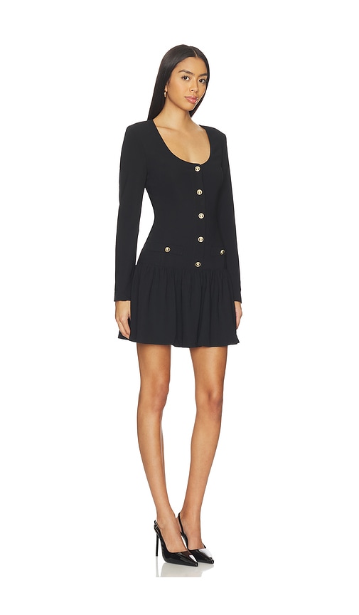 Amanda Uprichard Fallon Dress In Black