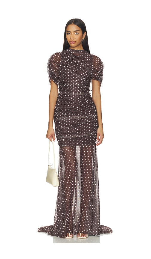 X Revolve Evianna Mesh Gown
