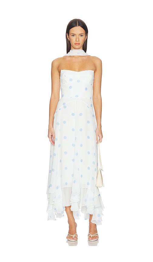 Monterey Dress With Scarf