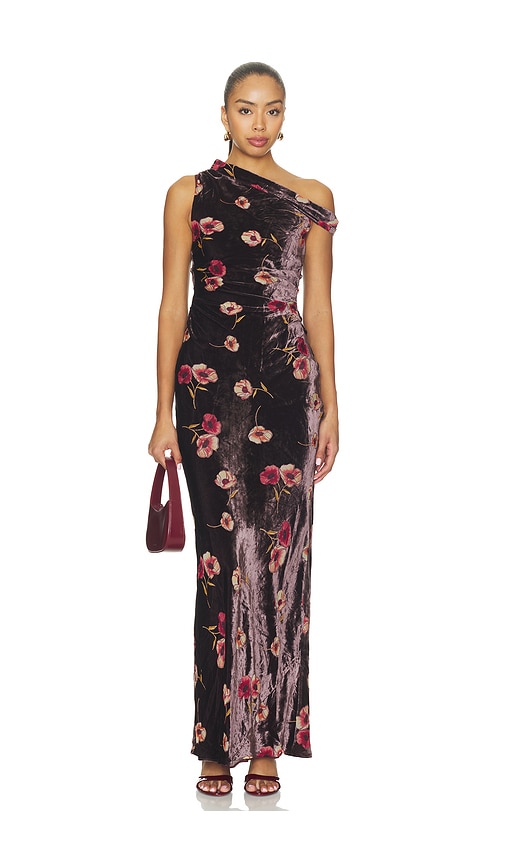 Anitta Gown by Amanda Uprichard in Sweet Ember Print