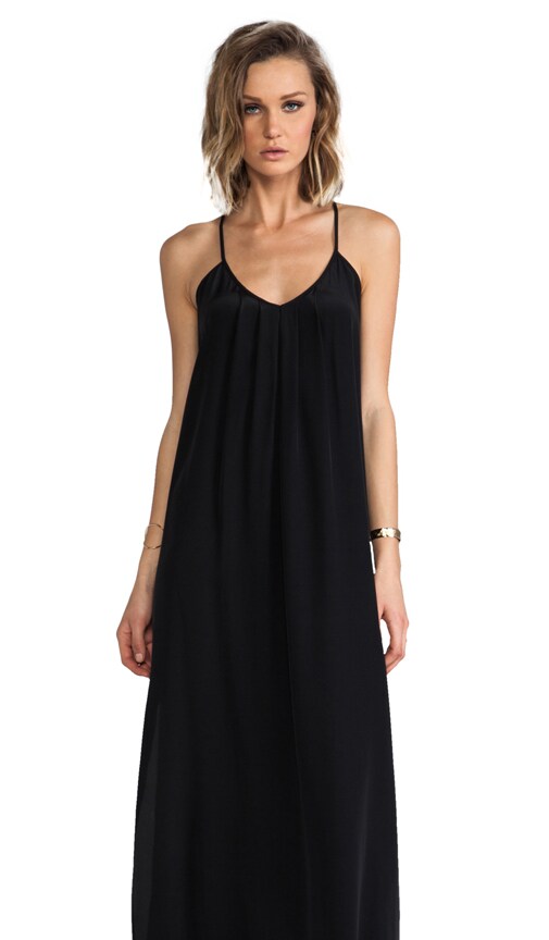 Button Back Maxi Dress