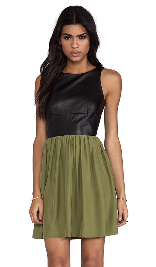 Leather Martini Dress
