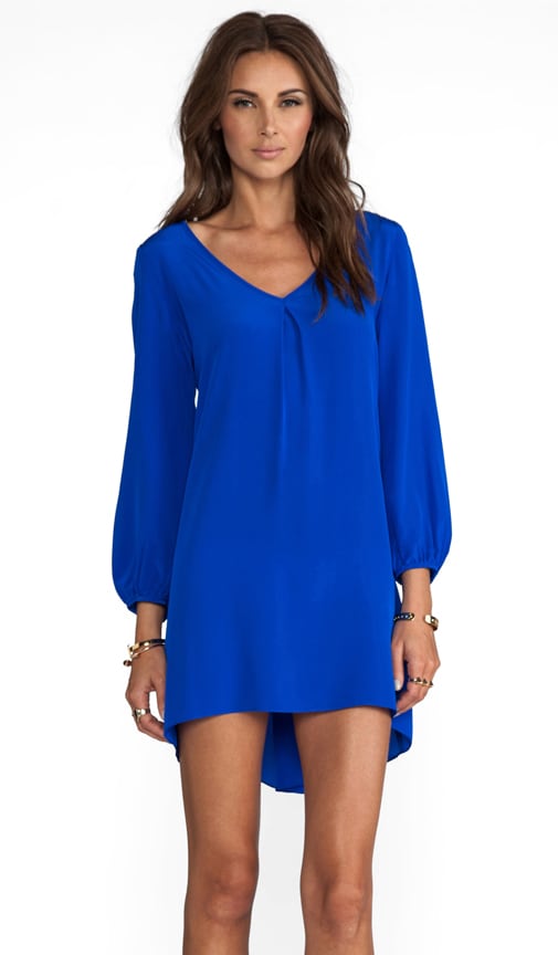 Bardot Dress with Tiffany Sleeve