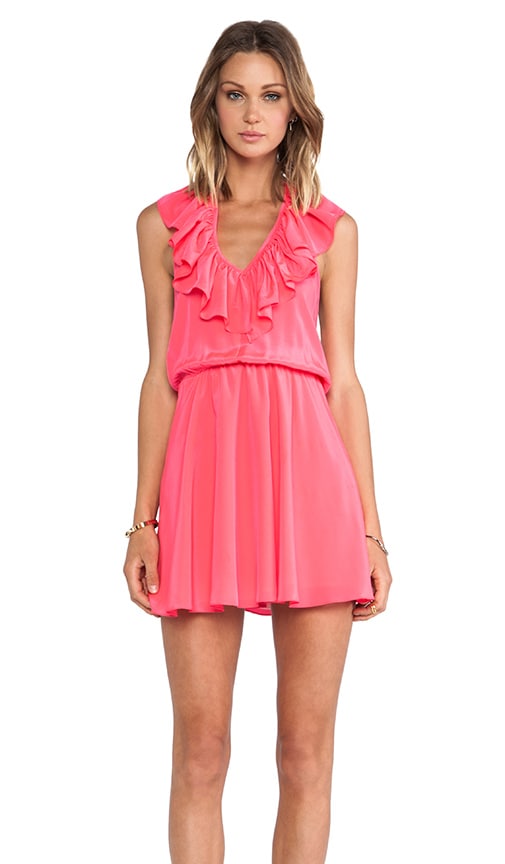 Ruffle Halter Dress