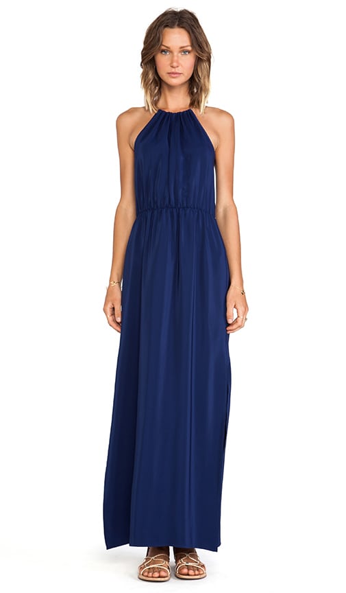 Chain Neck Maxi Dress