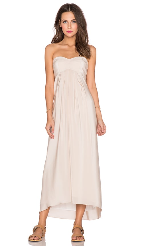tie back maxi dress
