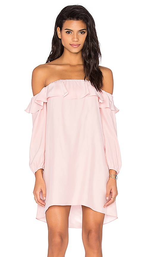 Amanda Uprichard Joanna Dress in Dusty Rose | REVOLVE