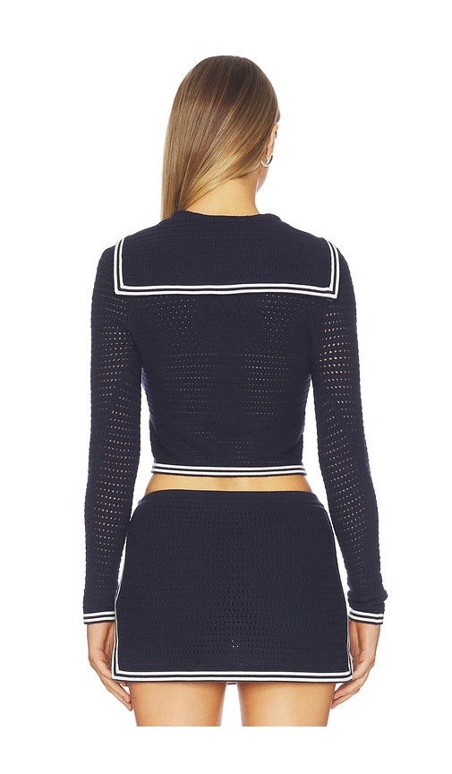  Amanda Uprichard Strick Monique In Navy. Größe Xs. Also In S, M, L, Xl. 
