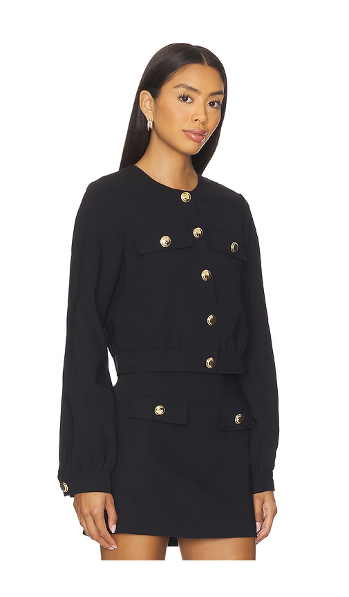 Amanda Uprichard Bonds Jacket In Black