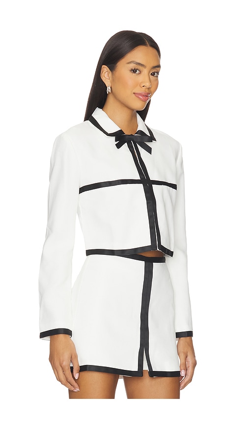 Amanda Uprichard Trey Jacket In White