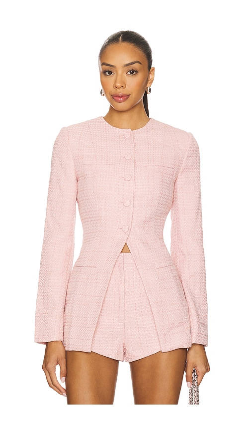 x REVOLVE Berlin Jacket in Plush. - size XS (also in L, M, S, XL)