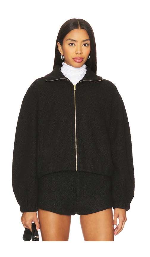 Como Bomber Jacket in Black