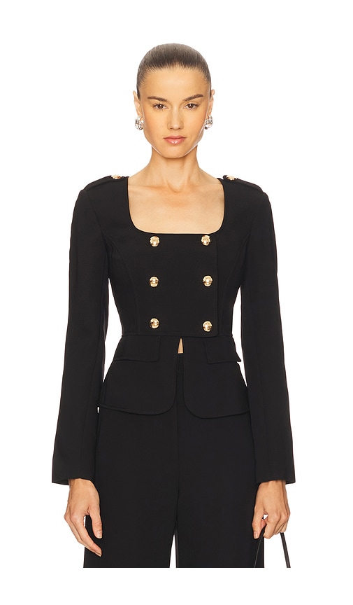Amanda Uprichard Tompkins Jacket In Black