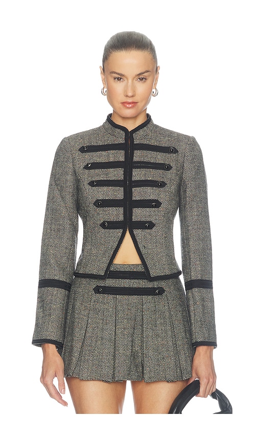 Fiona Jacket by Amanda Uprichard in Watson Tweed