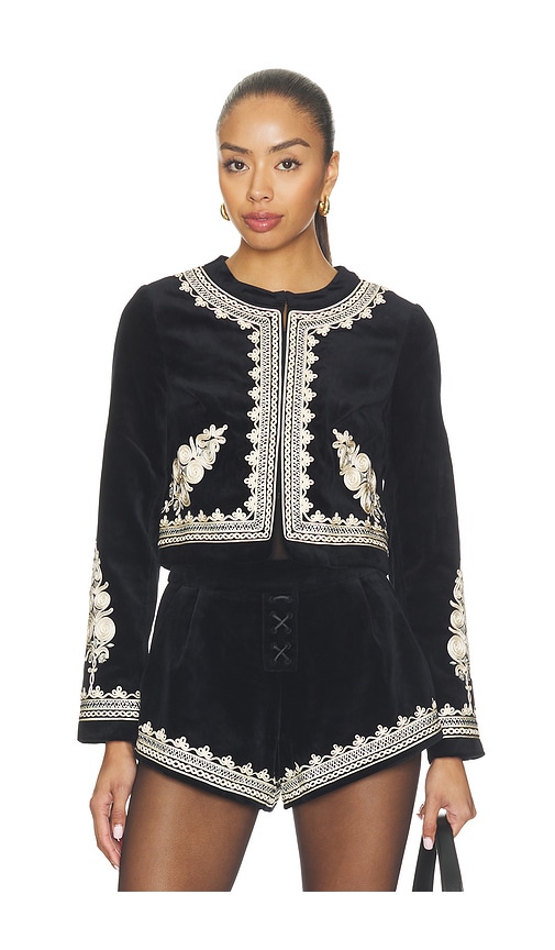 Braswell Jacket by Amanda Uprichard in Black