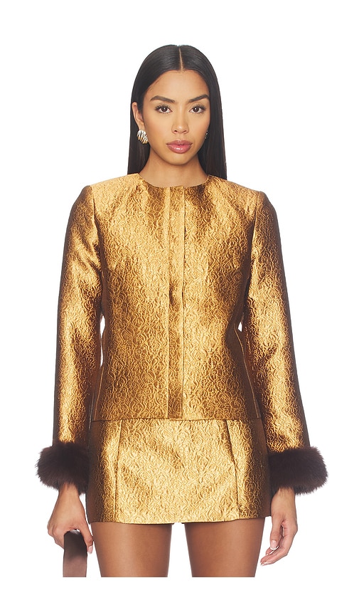 Miles Jacket by Amanda Uprichard in Bronze