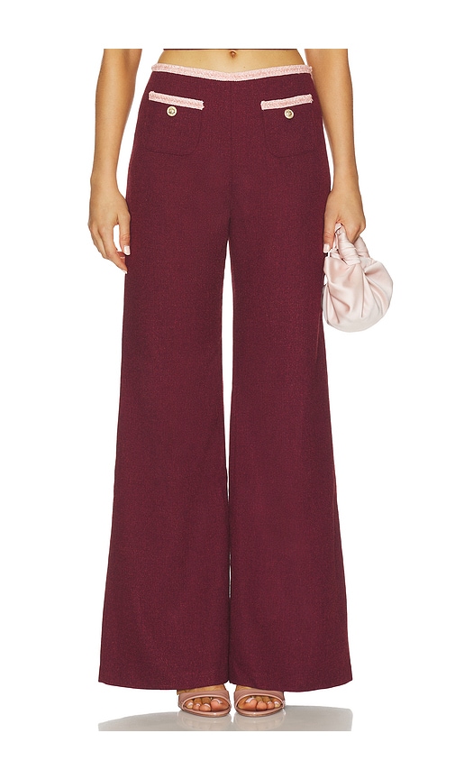 Amanda Uprichard Windsor パンツ In Brown