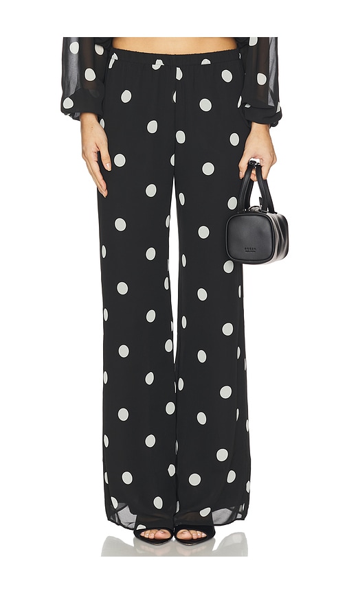 Amanda Uprichard X Revolve Mariko Pant In Black