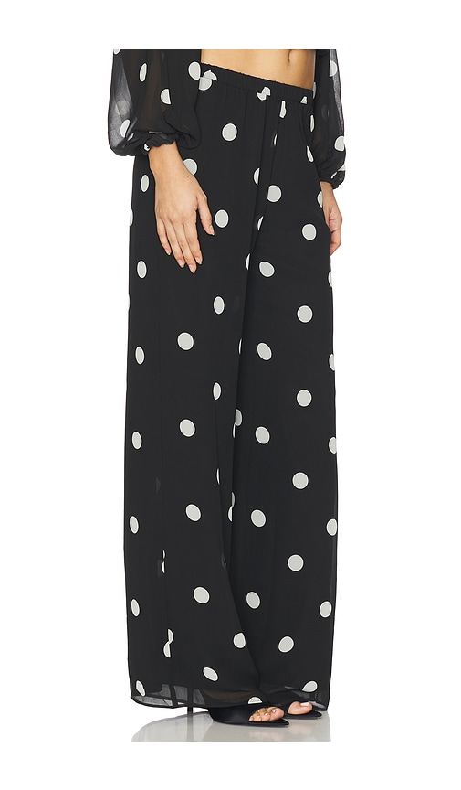 Amanda Uprichard X Revolve Mariko Pant In Black