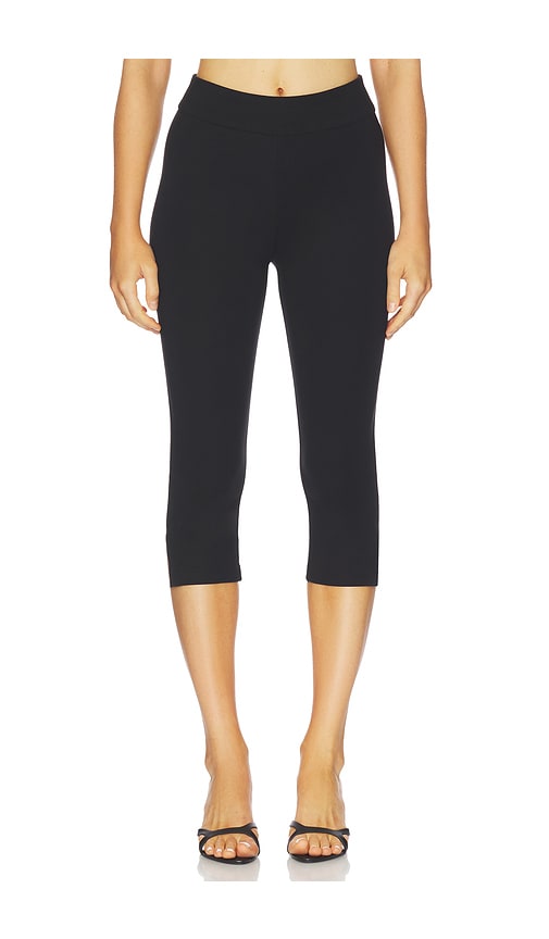 Amanda Uprichard Nico Capri Pants In Black