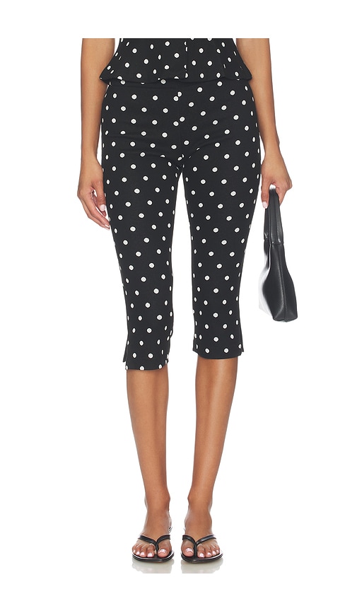 Amanda Uprichard PANTALON CAPRI NICO en Black White Taille 8 Also en 0 2 4 6 10 12 167 €