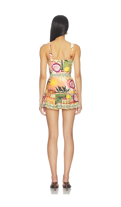 Amanda Uprichard April Romper In Multi