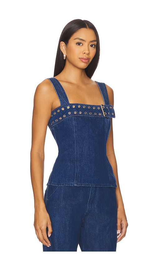 Amanda Uprichard Thalia Ä¸šè£… Â€“ True Blue Wash. Å°ºç � S (also Â€“ L, M, Xl, Xs). In Blue