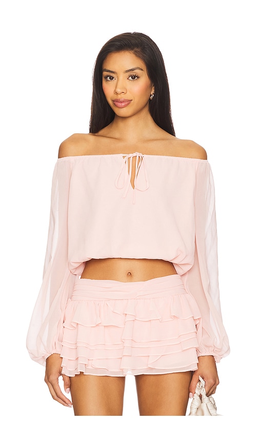Dallas Top in Pink. - size XL (also in L, M, S, XS)