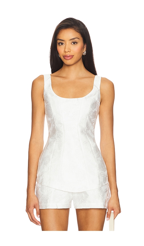 x REVOLVE Empire Top in Ivory. - size XL (also in L, M, S, XS)