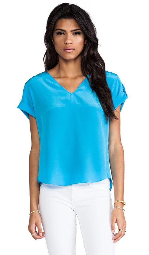 Solid Silk Erica Top