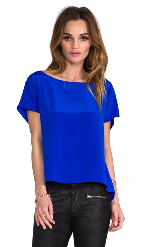 Solid Silk Tee