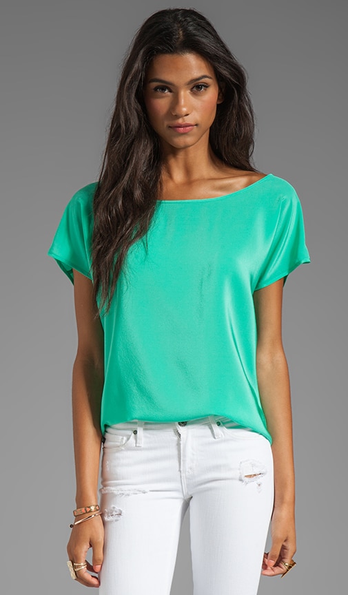 Silk Short Sleeve Tee