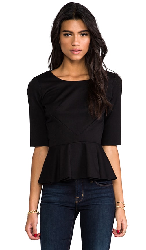 Abbey Peplum Top