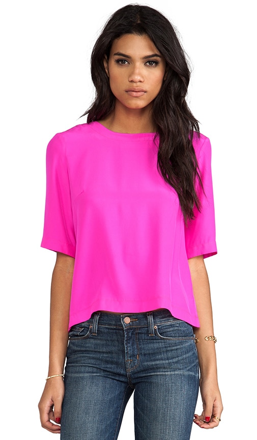 Martina Zip Back Top