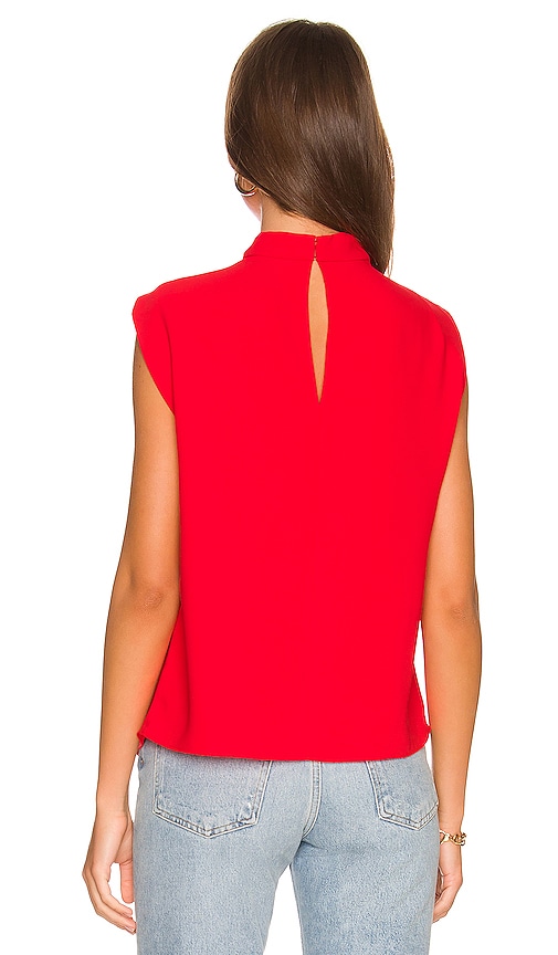  Amanda Uprichard X Revolve Sleeveless Fabienne Top En Color Rojo Talla L  (también En M, S, Xl, Xs). 