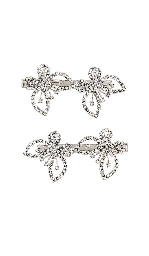 Amber Sceats x REVOLVE Butterfly Hair Clip in Silver | REVOLVE