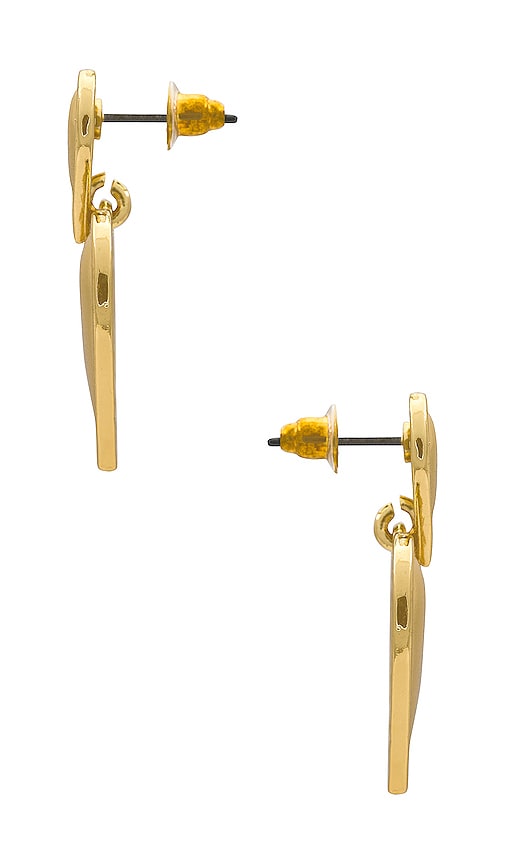 Shop Amber Sceats X Revolve Cupid Earrings In Gold