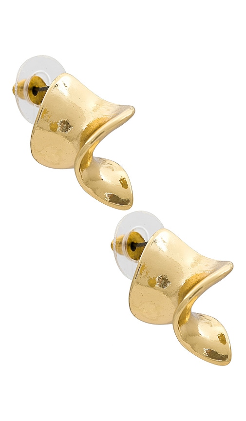 Shop Amber Sceats X Revolve Ana Mini Hoops In Gold