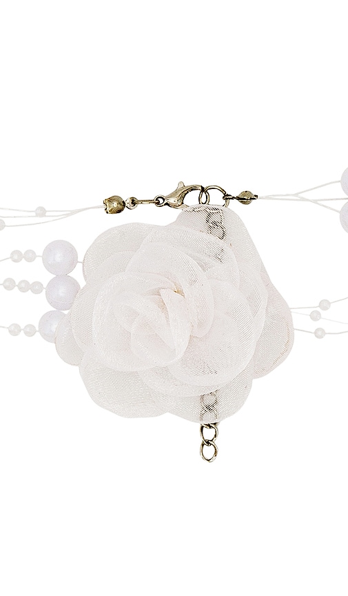 Shop Amber Sceats X Revolve Rose Choker In White